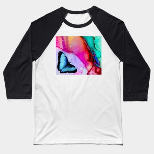 colors and butterfly Baseball T-Shirt